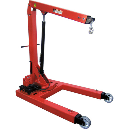 NORCO PROFESSIONAL LIFTING 3 Ton Shop Crane with Electro/Hyd. Pump 78605A